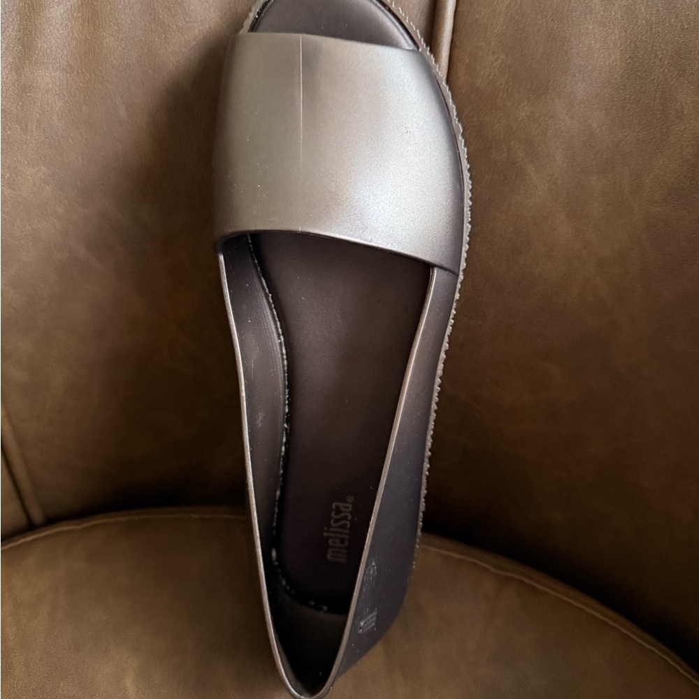 Melissa Women's Metallic Brown Flats